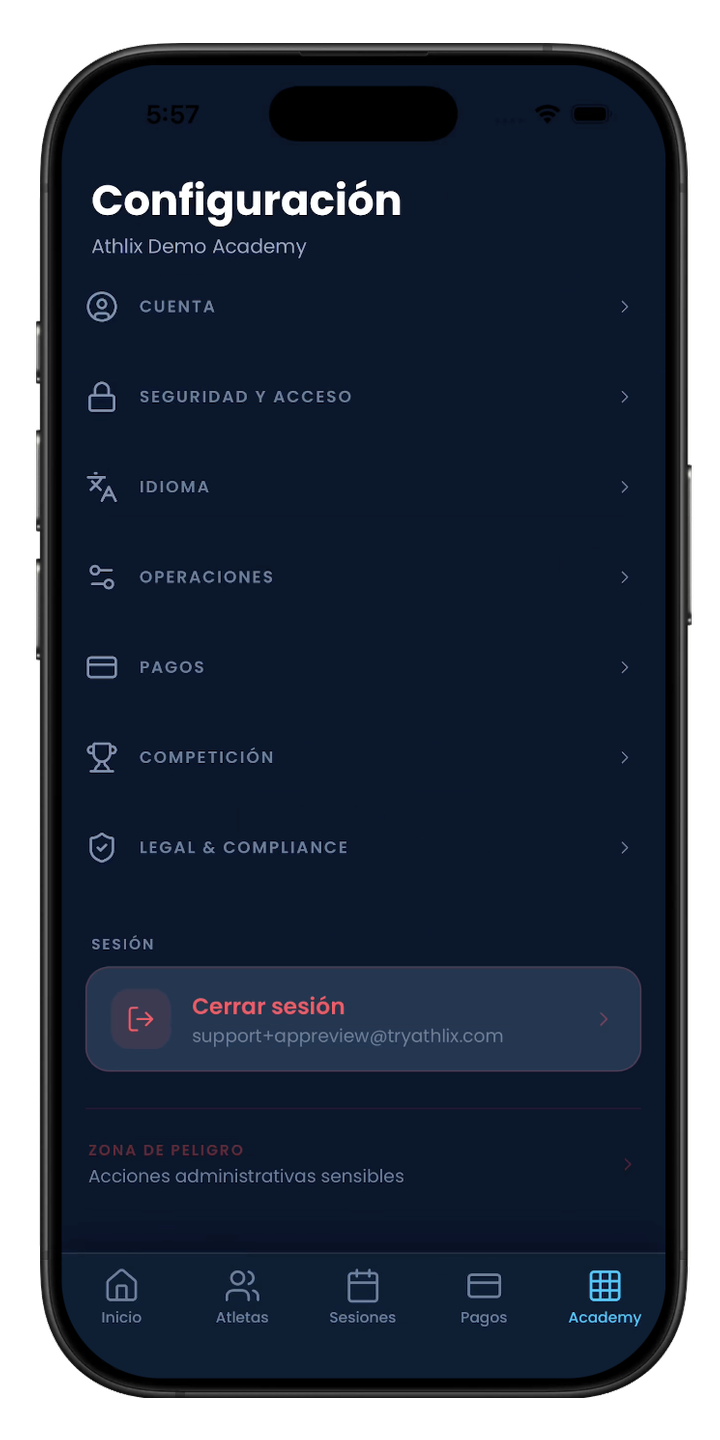 KYVROL Configuración